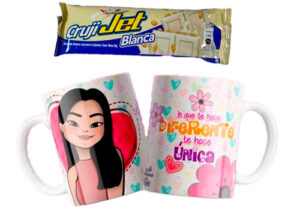 Mug Estampado + Chocolatina