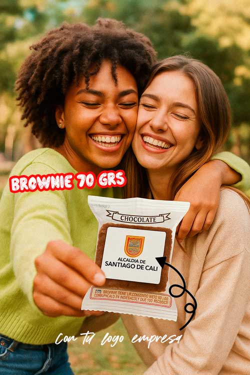 Brownie 70 gr + BRANDING