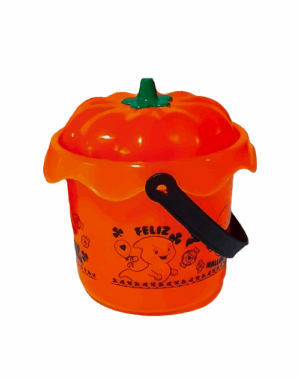 Balde con tapa Halloween