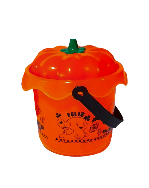 Balde con tapa Halloween